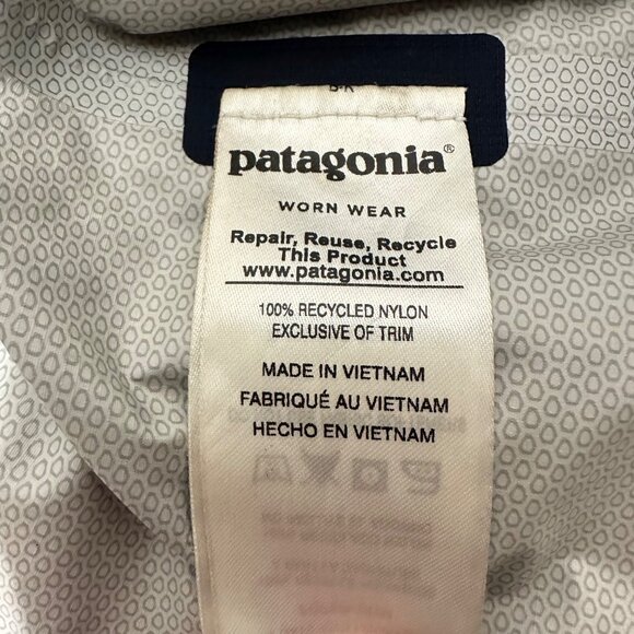 Patagonia Torrentshell H2No  Women's Medium Rain Jacket - Blue - Picture 4 of 14